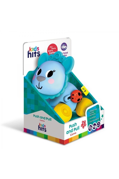 Avaleea Jucarie interactiva de tras pentru copii , Lama, Kids Hits