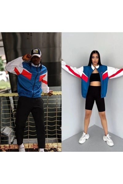 Ezgi Nişantaşı Αδιάβροχο με σχέδιο Oversize με φερμουάρ