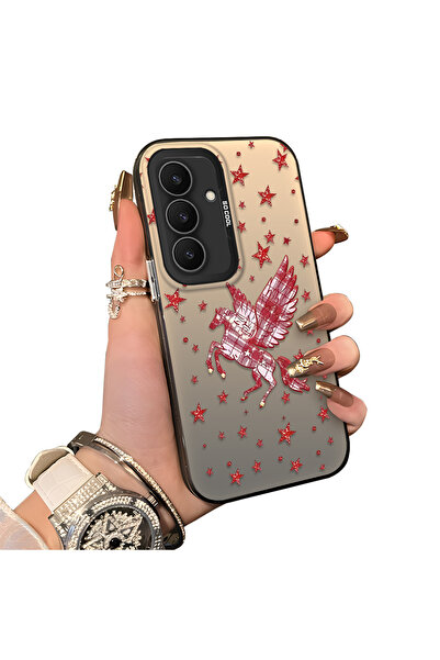 ucuc حافظة حماية عدسة سيليكون خلفية صلبة أكريليك درجة متوافقة مع سامسونج جالا...