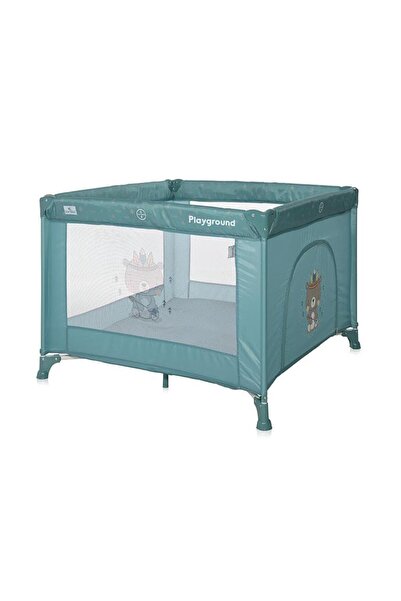 LORELLİ Baby Playpen Playground Arctic Indian 100x100cm with Mat, Zip Door & ...