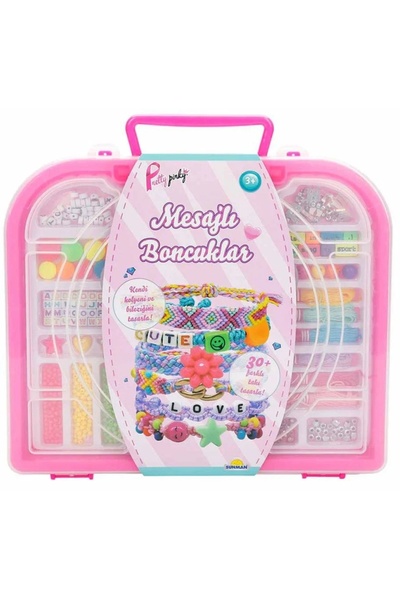 Noriel Beaded bag for making braceletsPretty Pinky