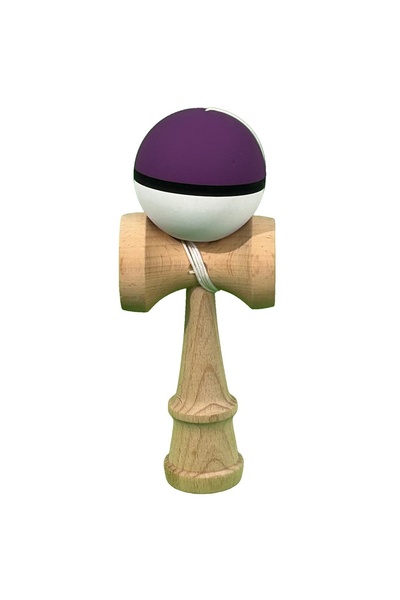 Avaleea Jucarie Interactiva Kendama Profesionala, din Lemn, 18 cm, Joc de Ind...