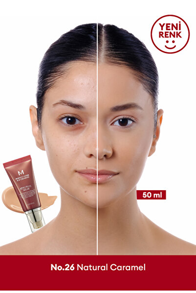 Missha Mükemmel Kapatıcılık Sunan Çok Fonksiyonlu M Perfect Cover BB Cream Ex...