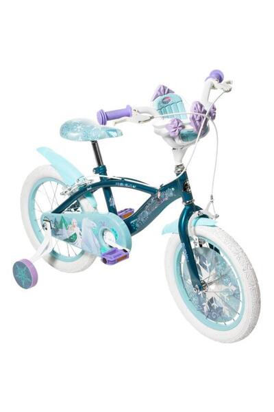 Huffy Παιδικό ποδήλατο Disney Frozen, ζάντες 16" (Μωβ/Λευκό)