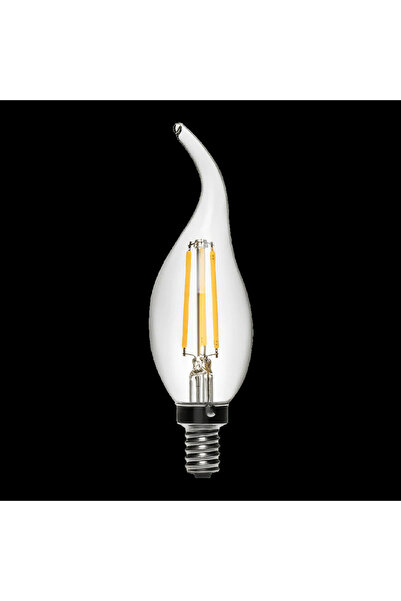111 3W flame-shaped stick bulb, suitable for use in chandeliers and light fix...