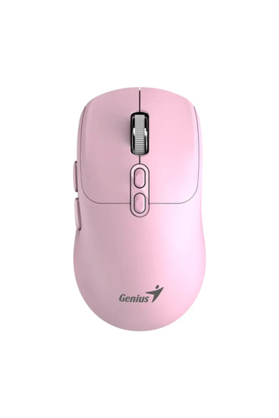 GENIUS Ποντίκι NX-8080S, Ασύρματο 2.4Gzh, Bluetooth, 1600dpi (Ροζ)