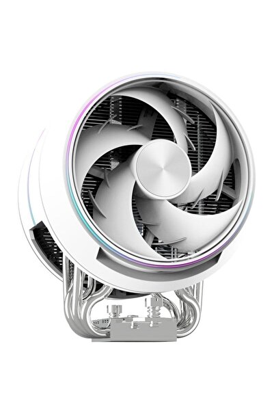 Zalman Ψύκτρα CPU ZET5, 120mm, 600 - 2000 RPM, aRGB (Λευκό)