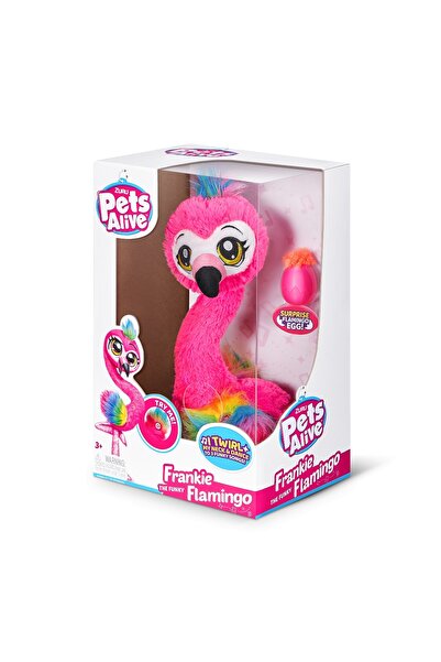 Asmodee Interactive plush toy Frankie the dancing flamingo, Pets Alive