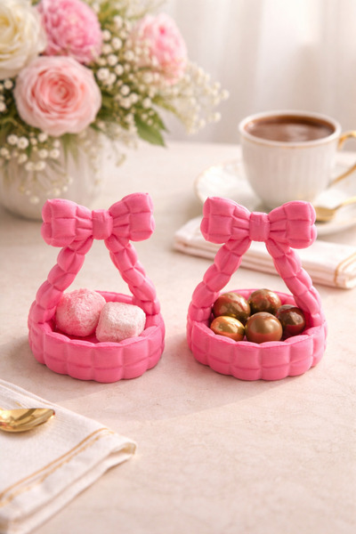 Frostblack Kahve Yanı Mini Lokumluk ve Draje Çikolatalık – Fiyonklu İkram Sun...