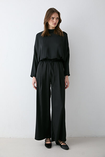 Melike Tatar Saten Tunikli Takım 32-3813