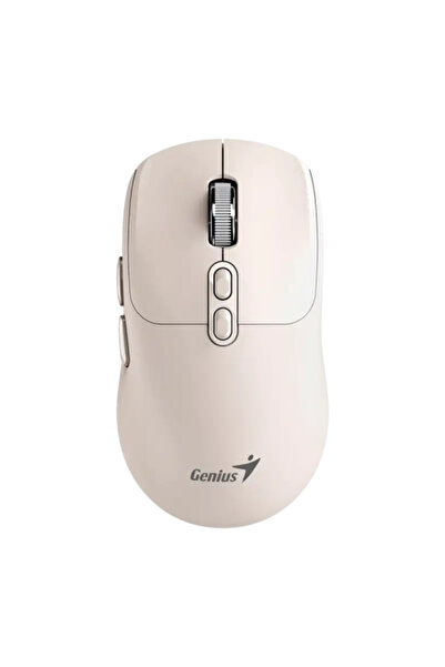 GENIUS Ποντίκι NX-8080S, Ασύρματο 2.4Gzh, Bluetooth, 1600dpi (Κρεμ)