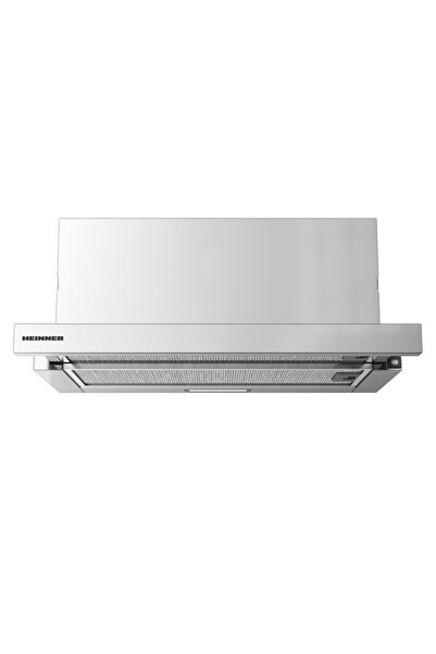 Heinner HTCH-MD400IX telescopic hood, 400 m3/h, 2 speeds, 45 W, 60 cm (Stainl...