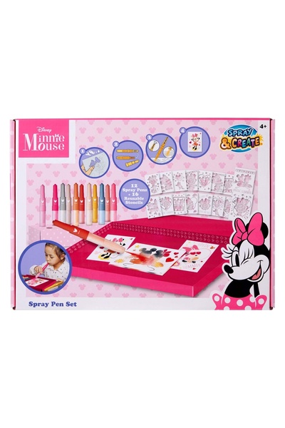 Create It Magic blow pen set16 reusable stencilsaccessoriesMinnie Mouse