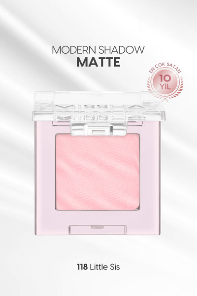 Missha ملمس ناعم، ظلال عيون ماتي حديثة لا تسقط من الوجه (118 ليتل سيز)