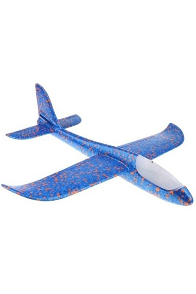 Avaleea Avion planor din polistiren, cu lumini pe cap, lungime 47 cm, Distant...