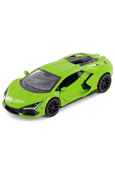 Kinsmart Macheta metalica Kinsmart, Lamborghini Revuelto, 12 cm, Verde