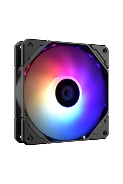 ID-COOLİNG 120mm PC Case Fan TF-12025 Pro aRGB PWM Black 500-1800 RPM