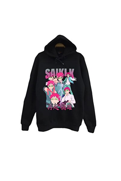 fame-stoned سايكي كوسو - no Ψ نان - سويت شيرت أنيمي مطبوع للجنسين 100% قطن أس...