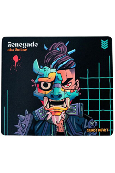 A4 Tech Gaming Mouse Pad A4TECH Bloody Renegade Midnight 450x400x5mm Multicolor