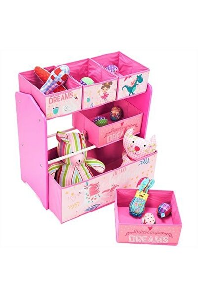 U-Grow Dulap depozitare jucarii Believe in your dreams, Roz
