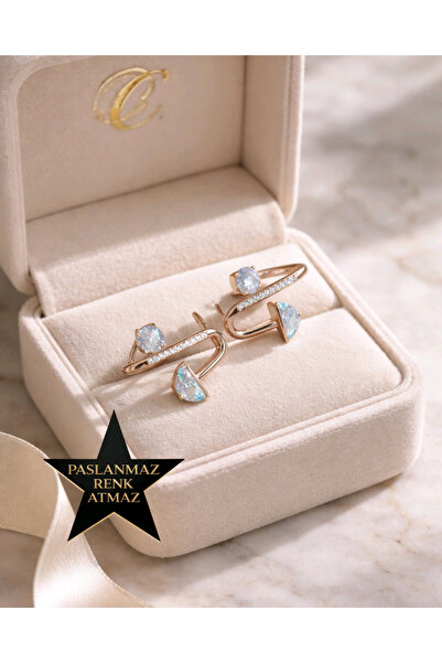 XUPING JEWELRY Xuping Rose Gold Antiallergenic Women's Earrings