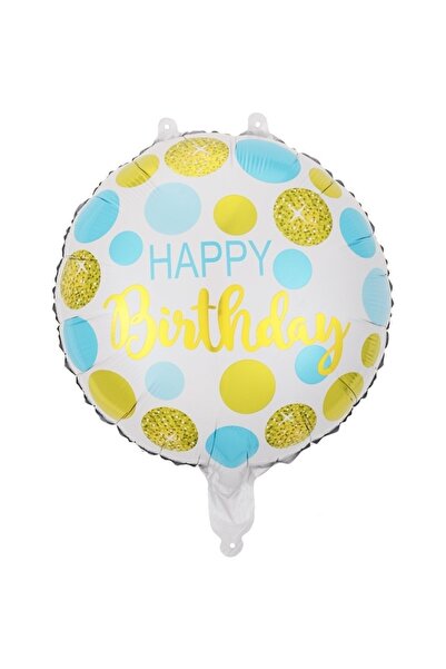 Avaleea Balon din Folie Metalizata, Figurine, Model 5, Happy Birthday, Temati...