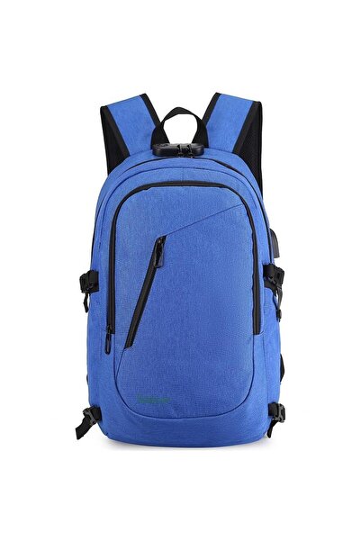 Spacer Laptop Backpack DUKE 15.6" Waterproof, USB 2.0 & 3.5mm Jack, Anti-Thef...