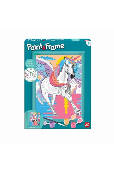 As Games Paint and frame - Magical Unicorn