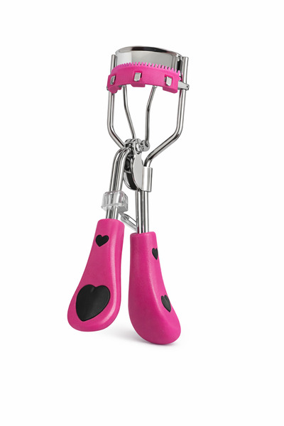 Profesyonel Siyah Kalp Detaylı Kirpik Kıvırıcı