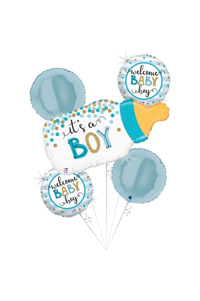 Avaleea Set de baloane Model „Este un băiat” Tematică pentru dezvăluirea sexu...