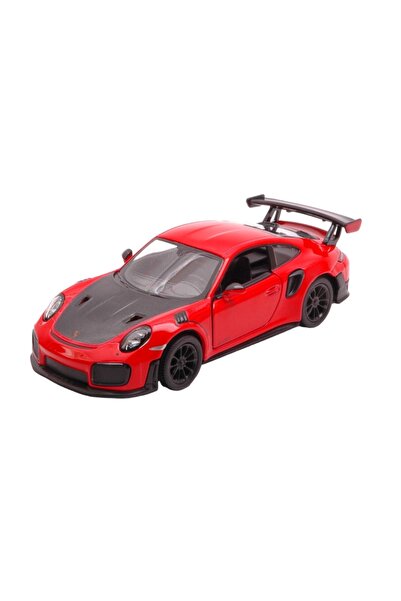 OEM Метален модел 1:34 Порше 911 GT2 RS 12 см Червен