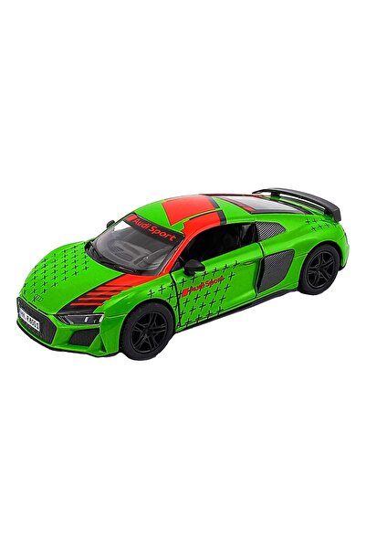 Kinsmart Macheta metalica Kinsmart, 2020 Audi R8 Coupe Livery Edition, Verde,...