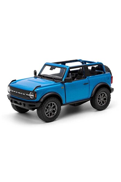 Kinsmart Macheta metalica Ford Bronco 2022, Albastru, 1:34