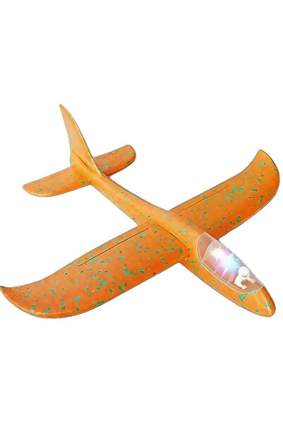 Avaleea Avion planor cu pilot, polistiren, cu lumini in cabina pilotului, 47 ...