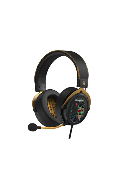 A4 Tech Gaming Headset with Microphone A4Tech M595 Renegade Midnight, Wired U...