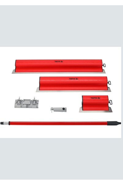 yato Set 5 Spatule pentru Chit YT-52225 – PVC, Profesionale, pentru Glet și F...