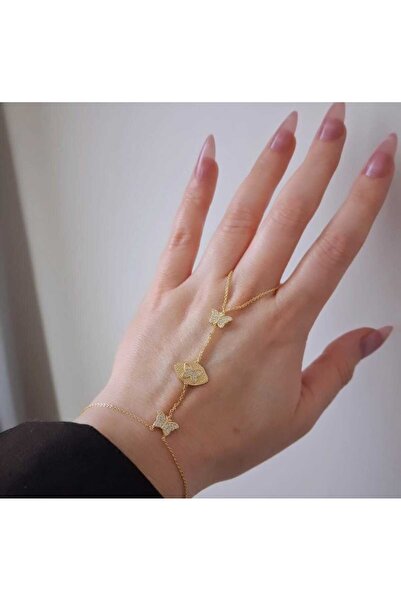 8atelier سوار موديل الفراشة الذهبية
