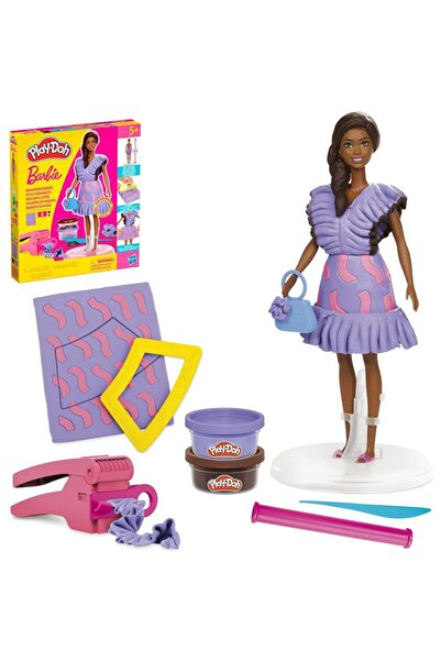 Hasbro Fashion Design Playset with Doll, Ruffle Outfits Modeling Clay Kit - P...