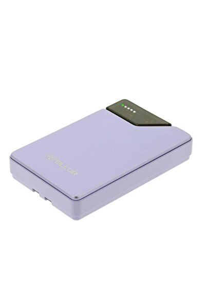 TELLUR Power Bank 10000mAh with Built-in USB-C & Lightning Cables QC3.0 PD 22...