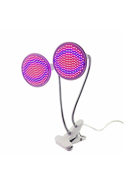 Avaleea Lampa pentru cresterea plantelor de interior, cap dublu, nu emana cal...