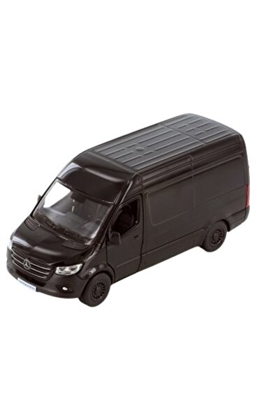 Kinsmart Macheta metalica Mercedes-Benz Sprinter, Negru, scara 1:36
