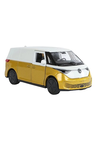 WELLY Macheta metalica Volkswagen ID Buzz Cargo, Galben, 11 cm