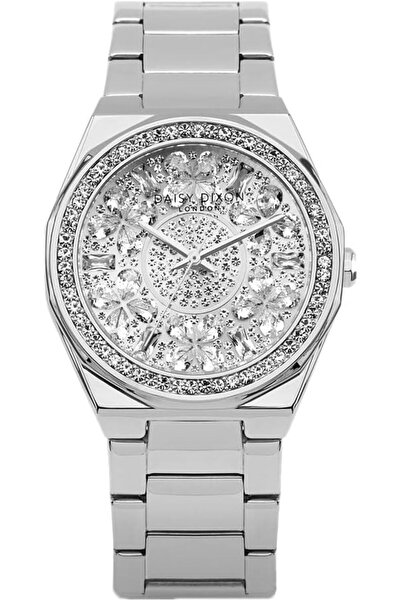Daisy Dixon LONDON Alessandra #19 Womens Quartz Watch Silver Bracelet with Si...