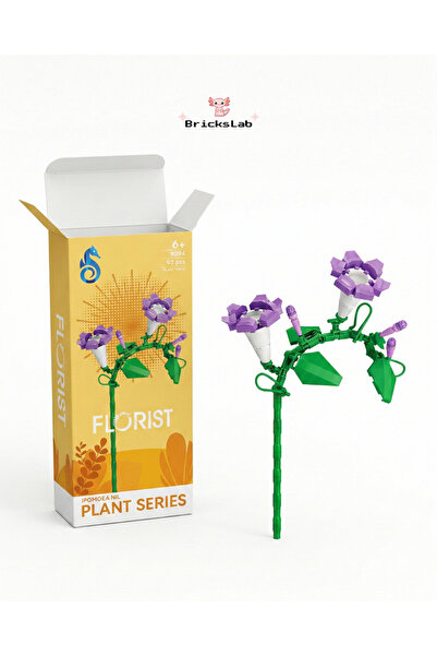 Bricks Mini Lego Çiçek Yapım Seti – Dekoratif Brick Flower Koleksiyon (21 Model)