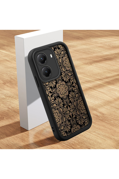 Hontinga Poco X7 Pro Uyumlu Kılıfı İnce Yumuşak Silikon Telefon Kılıfı Vintag...