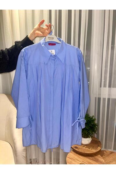 Nova Poplin pileli gömlek