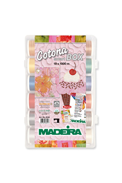 Madeira Smartbox 18 papiote ata de brodat Cotona No.50 8036