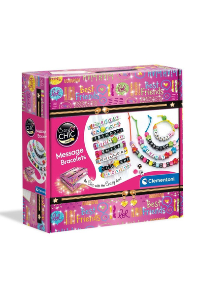 CLEMENTONI 18634 Crazy Chic - أساور الرسائل