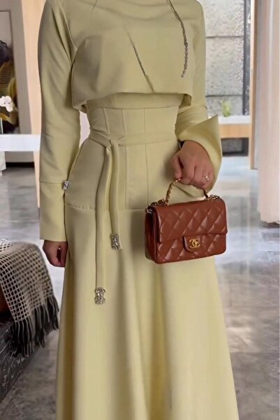 Heidi Light lemon yellow dress