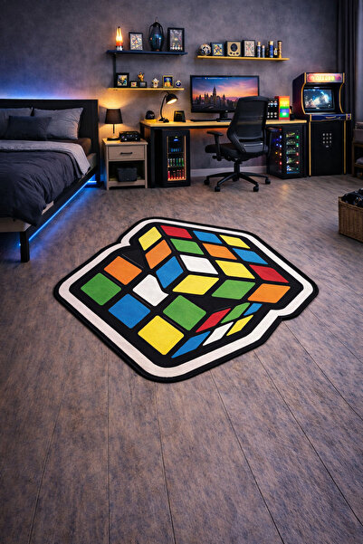 RUGRUMBA حذاء بنعل مانع للانزلاق غرفة شبابية ذات طابع بلاي ستيشن وإكس بوكس ​​...